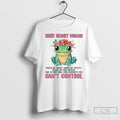Classic Frog Short Cranky Woman Hated By Many Loved By Plenty Heart On Her Sleeve
