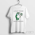 Classic Frogs Against Fascists Love Frogs Hate Fascists Shirt Sweater