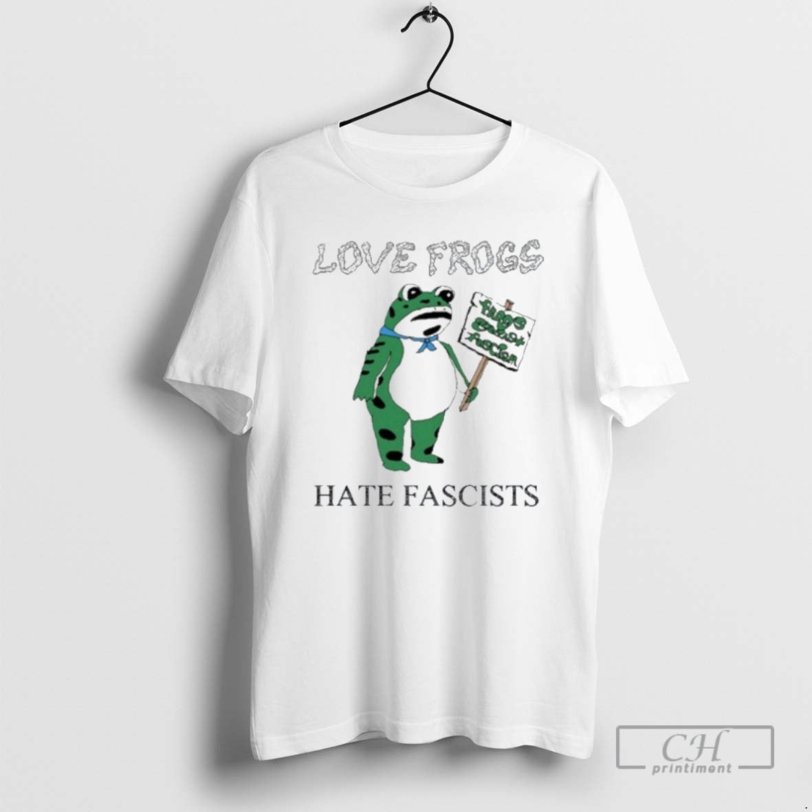 Classic Frogs Against Fascists Love Frogs Hate Fascists Shirt Sweater