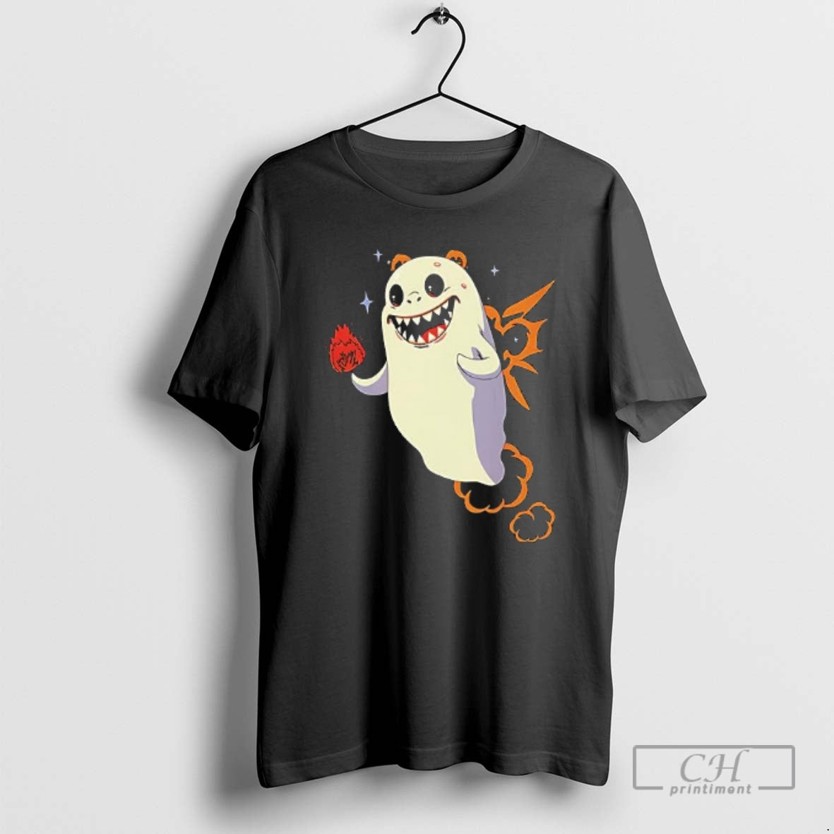Classic Funny Ghost Halloween Monster Shirt Sweater
