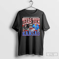Classic Gameday Showdown Texas Tech Red Raiders Vs Kansas Jayhawks 2025 T Shirts