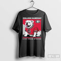 Classic Georgia Bulldogs Mascot College Gameday 2025 T Shirts