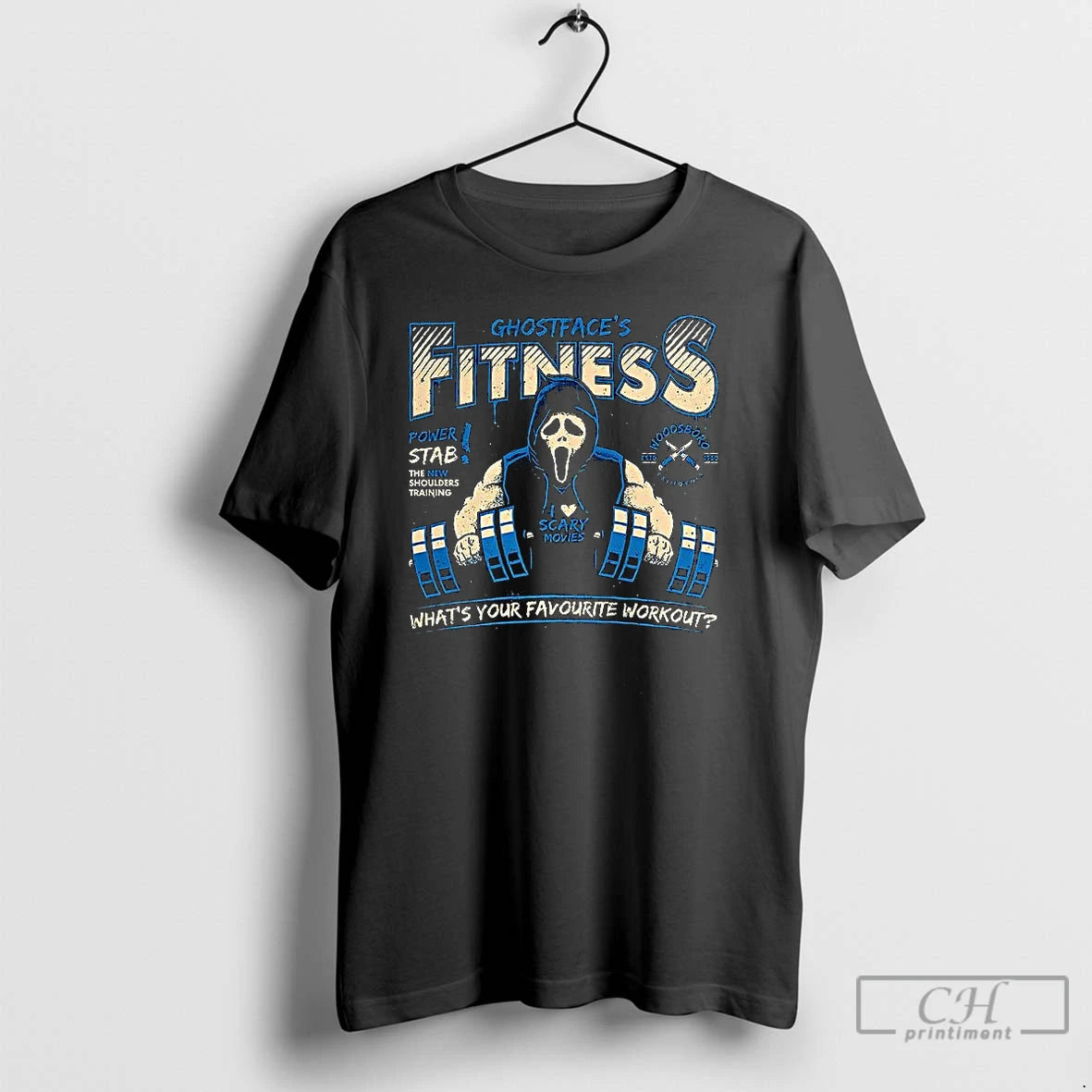 Classic Ghostfaces Fitness Whats Your Favorite Workout T Shirts