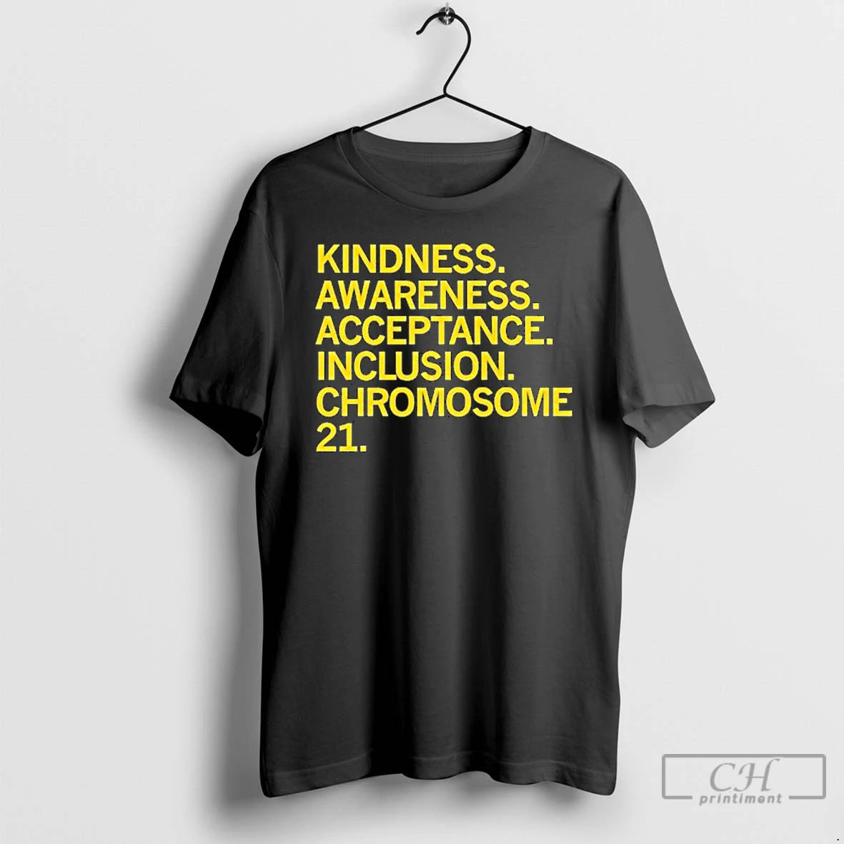 Classic Gigis Playhouse Kindness Awareness Acceptance Inclusion Chromosome 21 Long Sleve T Shirts