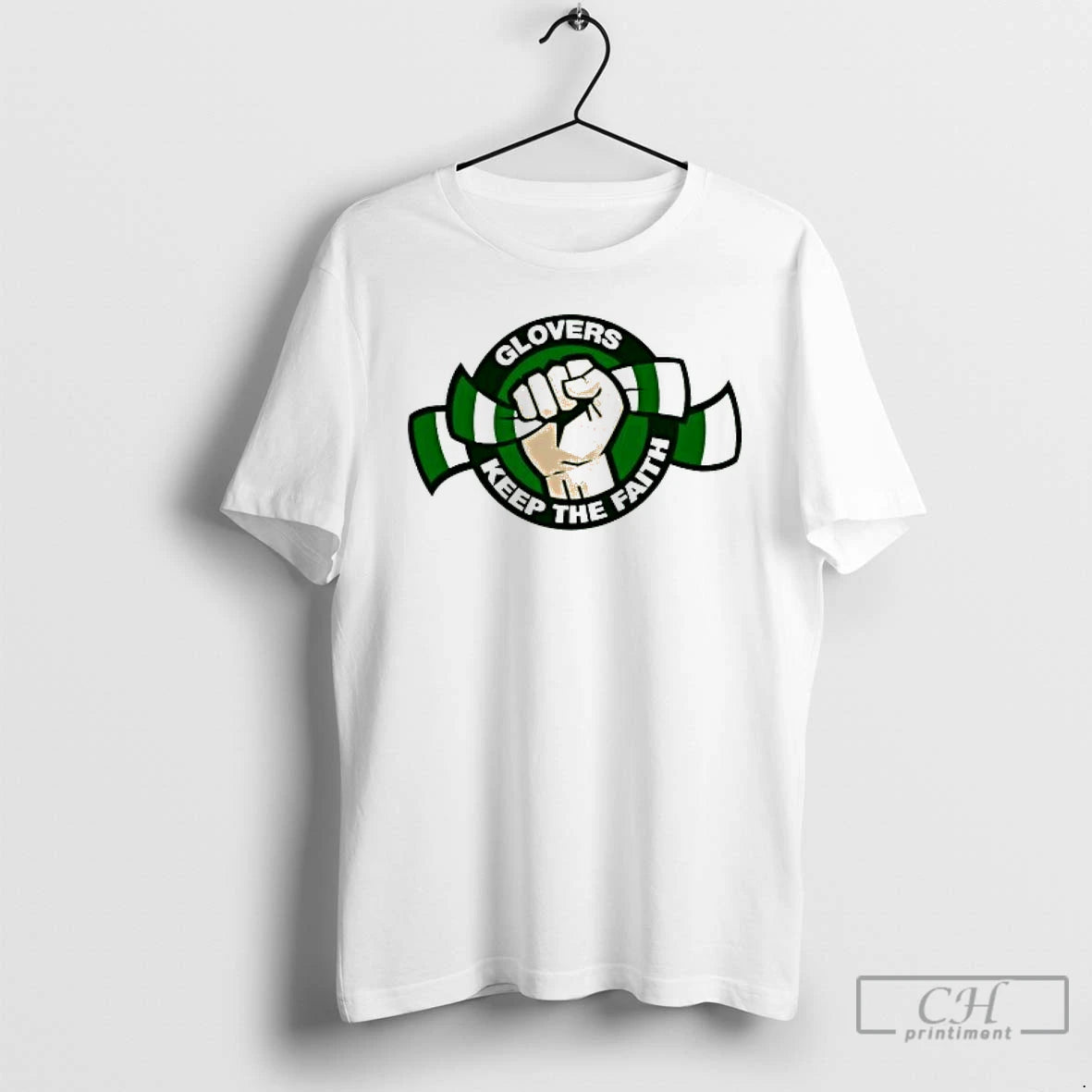 Classic Glovers Keep The Faith Logo T Shirts