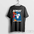 Classic Godzilla Los Angeles Dodgers Beware King Of The Mound T Shirts
