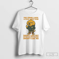 Classic Golden Retriever You Think I Give A Fuck About Who Doesnt Like Me Bitch