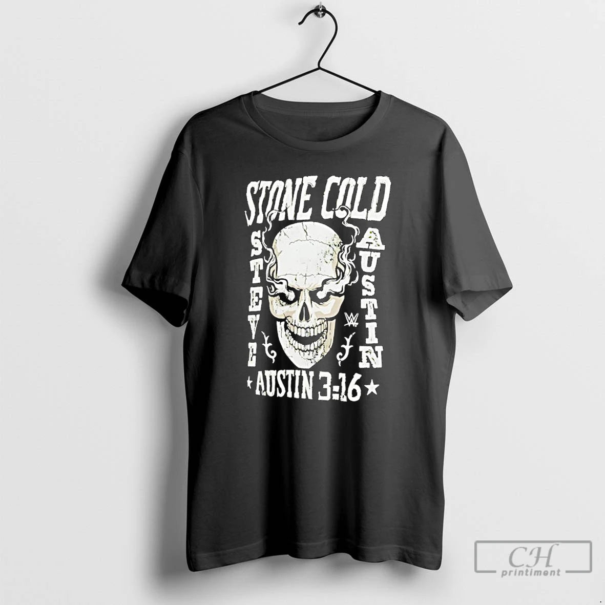 Classic Goodie Two Sleeves Green Stone Cold Steve Austin Skeleton T Shirts