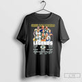 Classic Green Bay Packers Legends Names Signatures T Shirts