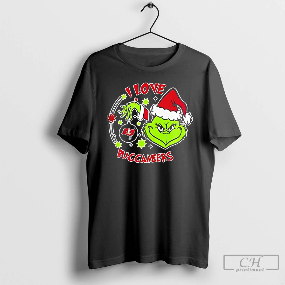 Classic Grinch I Love Tampa Bay Buccaneers They Hate Us Because They Aint Us