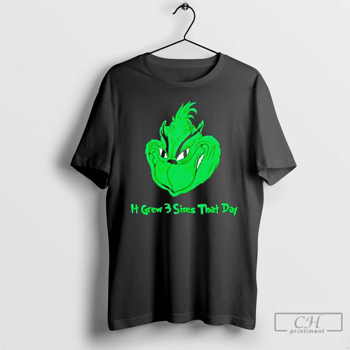 Classic Grinch It Grew 3 Sizes That Day T Shirts