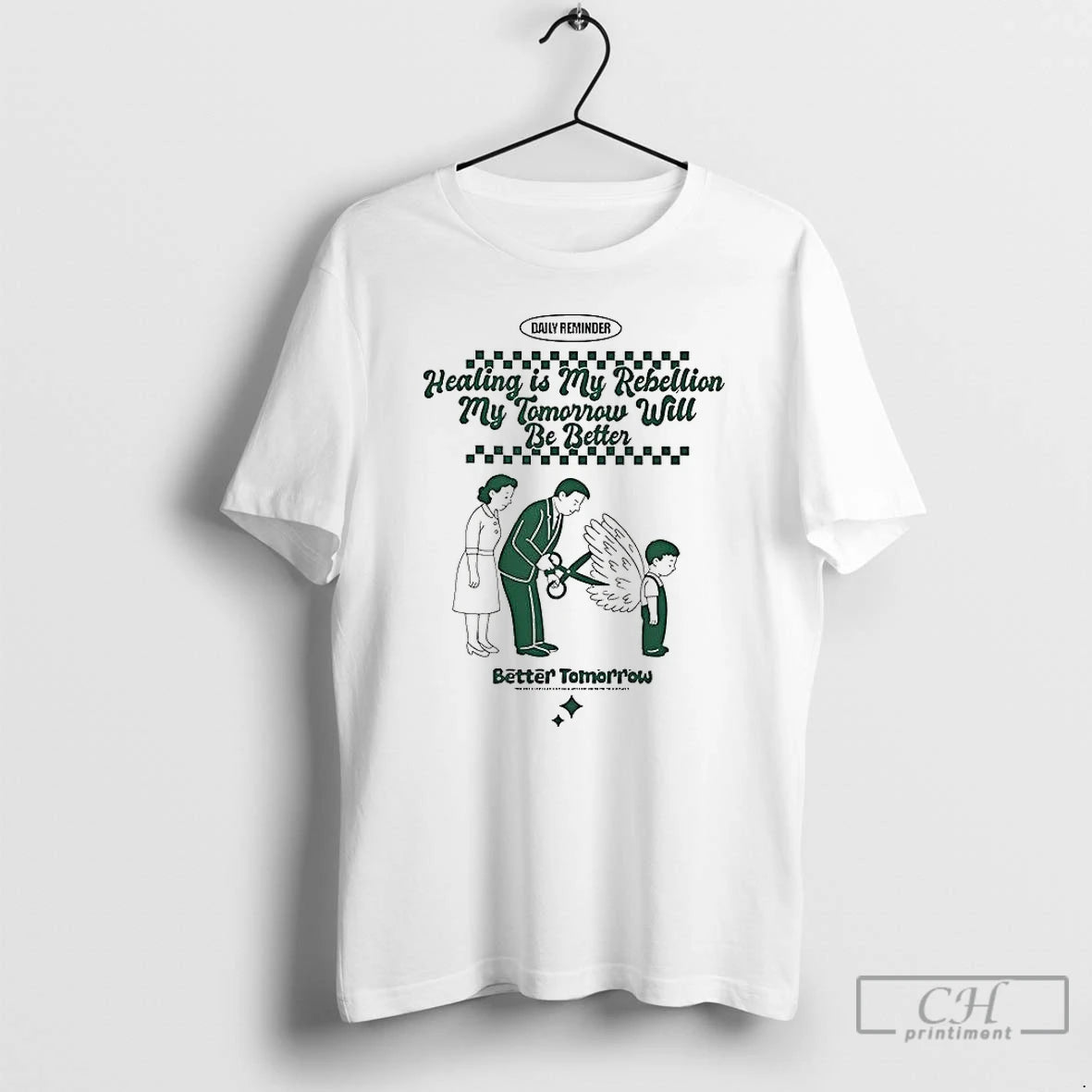 Classic Healing Is My Rebellion My Tomorrow Will Be Better T Shirts