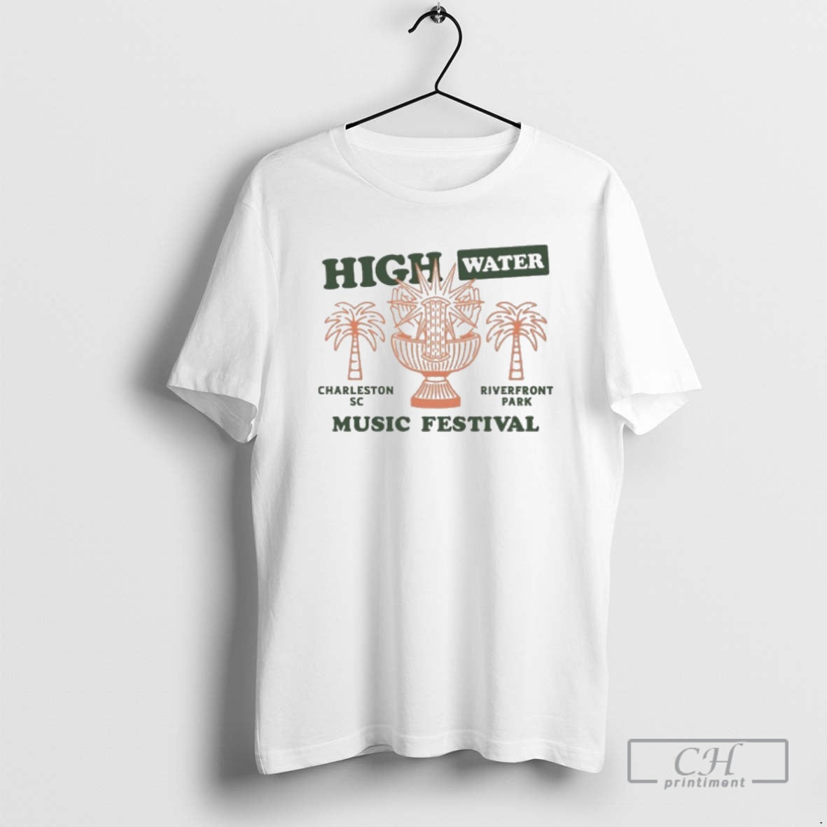 Classic High Water Festival Charleston Sc Riverfront Park Fountain 2025 Shirt Sweater