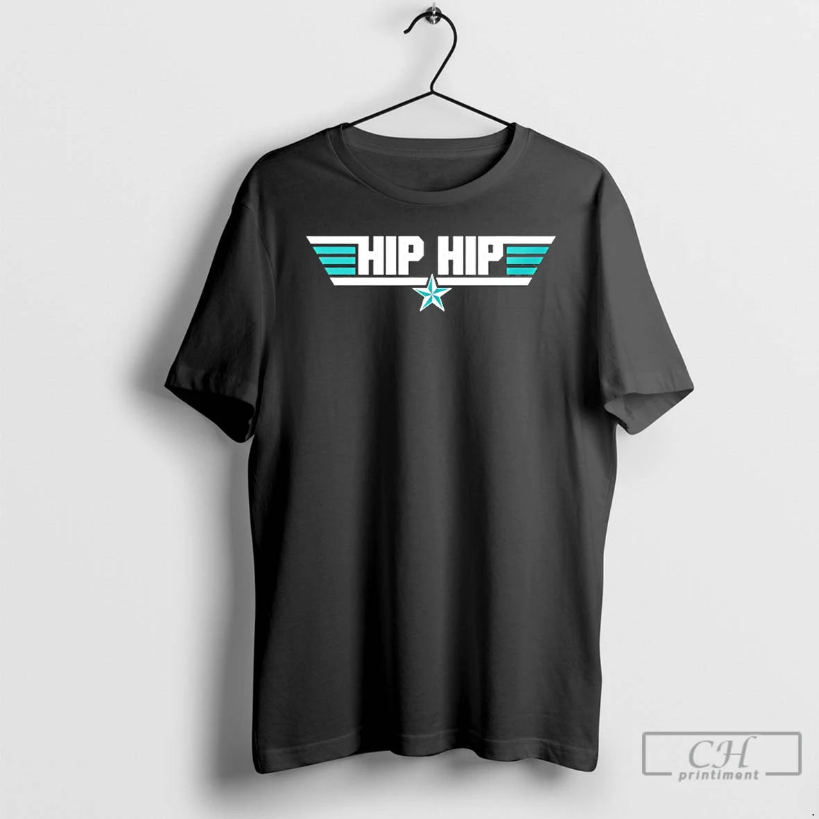 Classic Hip Hip Seattle Mariner Top Gun T Shirts