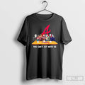 Classic Horror Movie Characters You Cant Sit With Us Atlanta Braves Halloween T Shirts