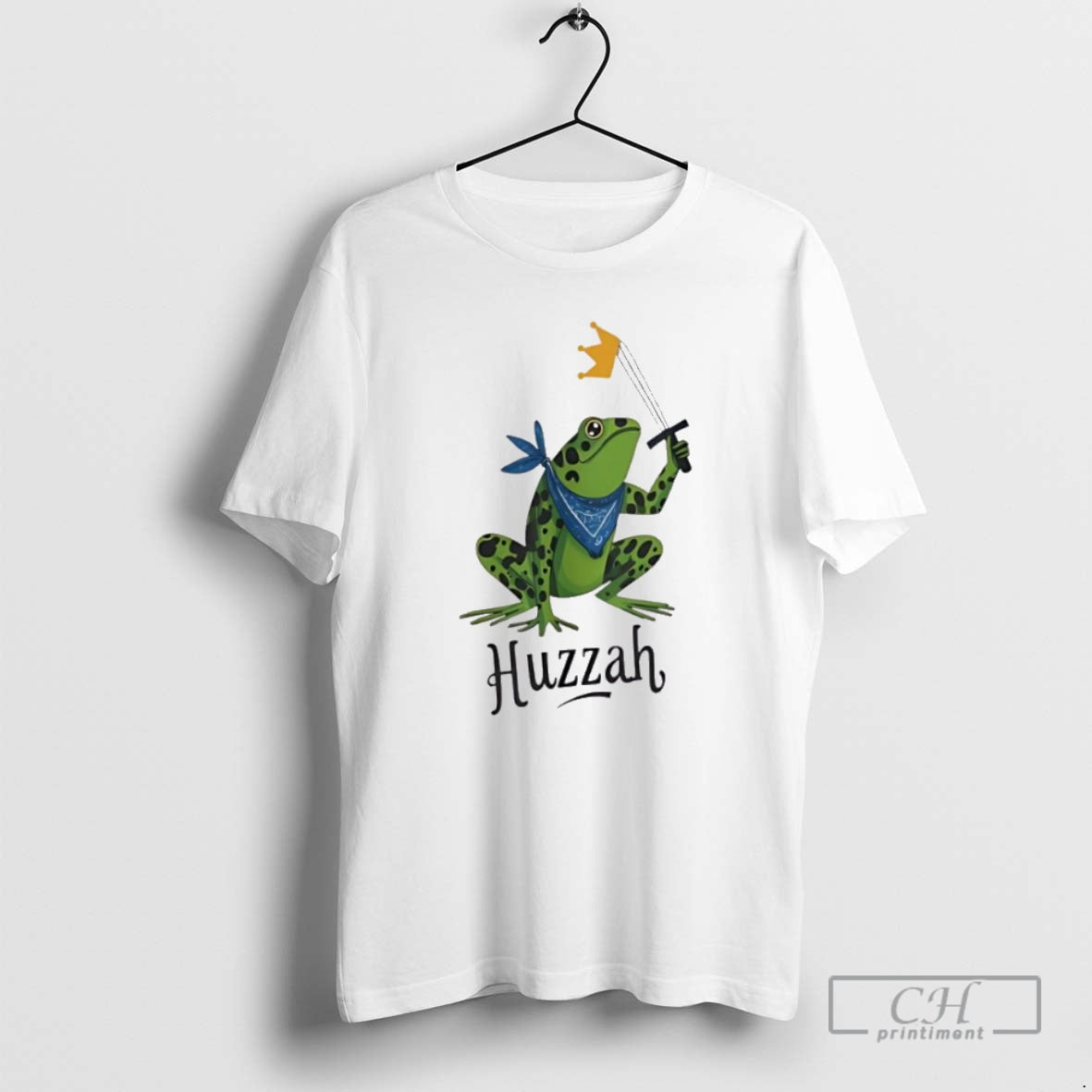 Classic Huzzah Frog Protest Portland Frog Meme Shirt Sweater