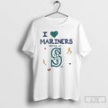 Classic I Love Seattle Mariners T Shirts
