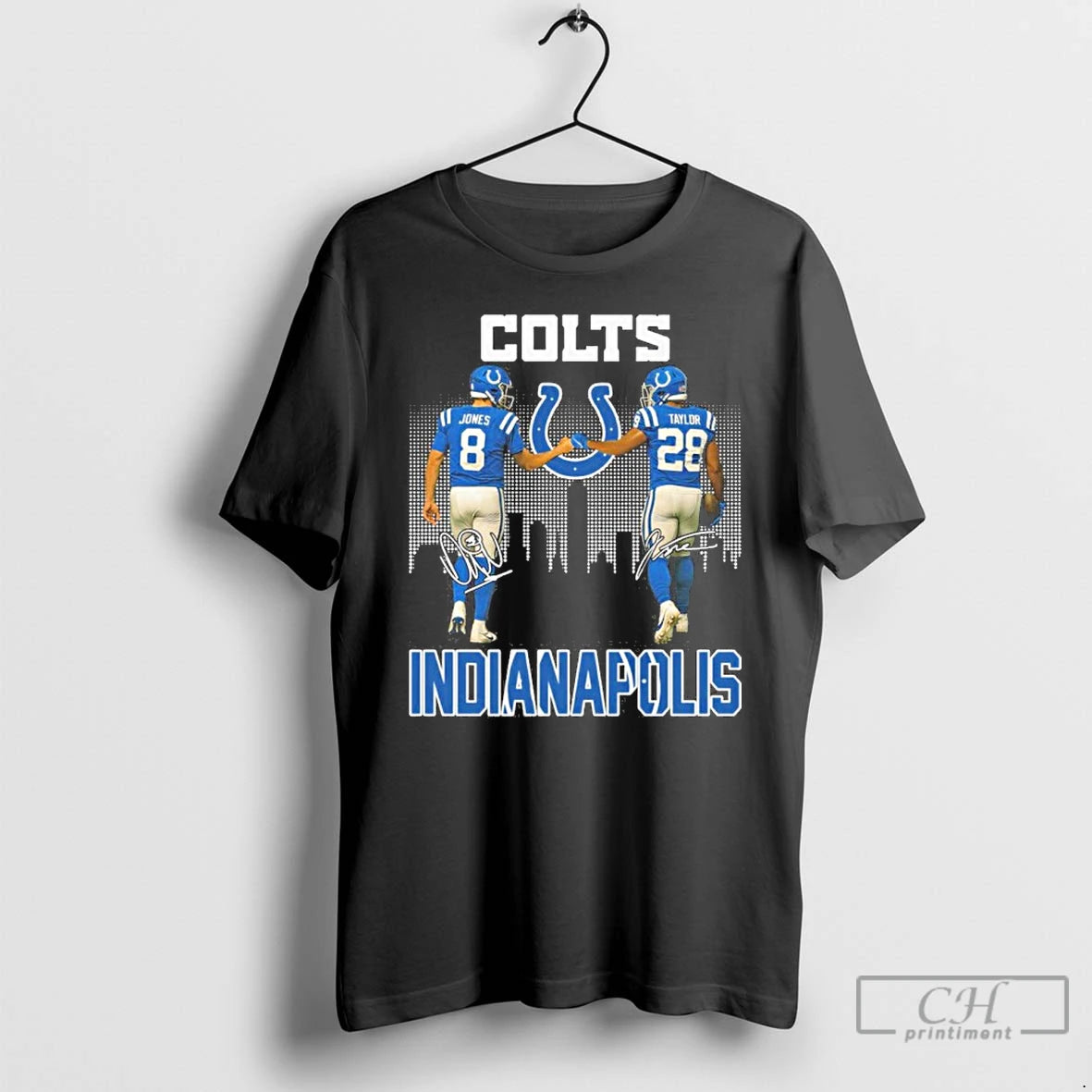 Classic Indianapolis Colts Daniel Jones And Jonathan Taylor T Shirts