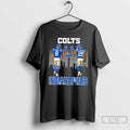 Classic Indianapolis Colts Jones And Taylor Skyline T Shirts