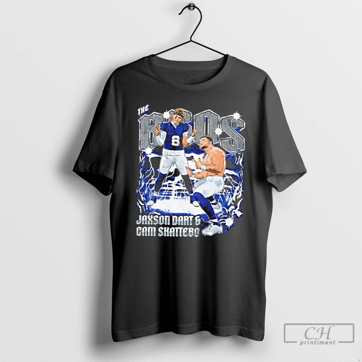 Classic Jaxson Dart And Cam Skattebo New York Giants The Bros T Shirts