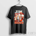 Classic Jim Brown Cleveland Browns Football Graphic T Shirts