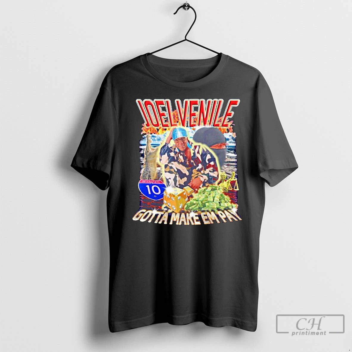 Classic Joelvenile Gotta Make Em Pay Graphic Ornaments
