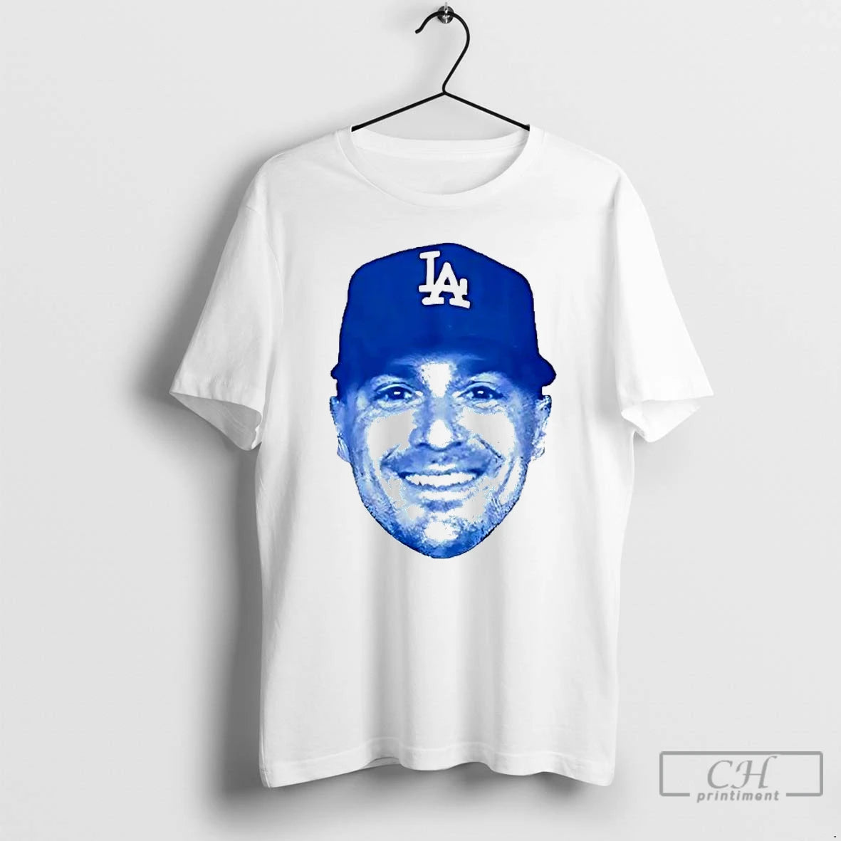 Classic Kike Hernandez Big Face La Dodgers Player Mlb T Shirts