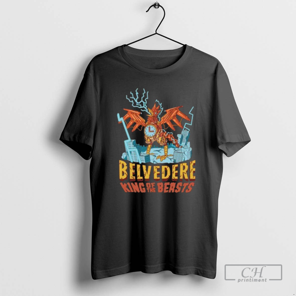 Classic King Of The Beasts Belvedere Clock Atrice Shirt Sweater