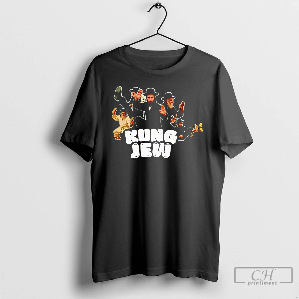 Classic Kung Fu Jew Kung Jew Funny T Shirts