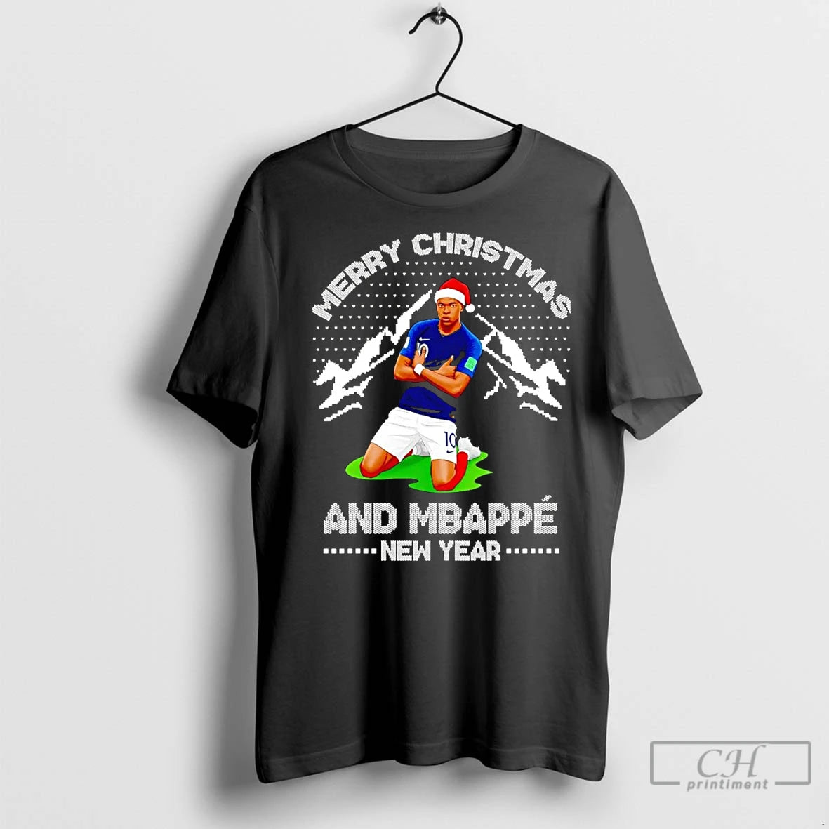 Classic Kylian Mbappe Merry Christmas And Mbappe New Year