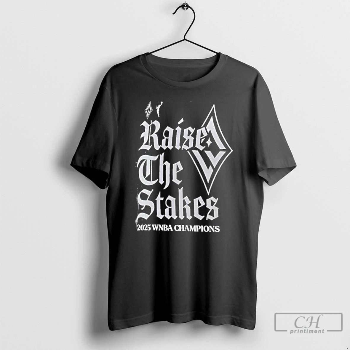 Classic Las Vegas Aces Wnba Finals Champions Raise The Stakes T Shirts
