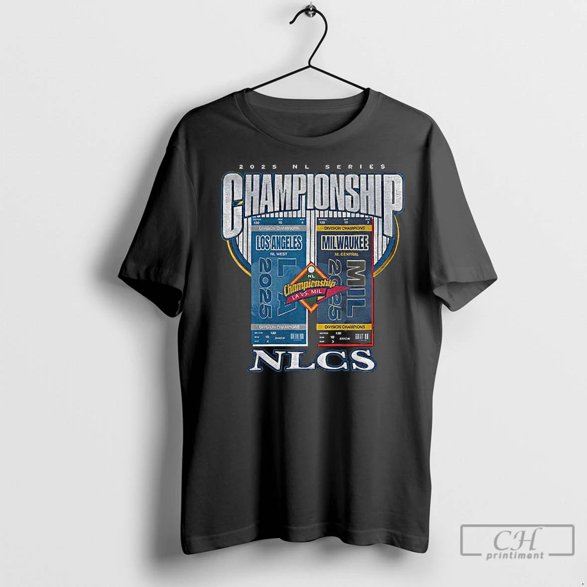 Classic Los Angeles Dodgers Vs Milwaukee Brewers 2025 Nl Series Championship Alcs