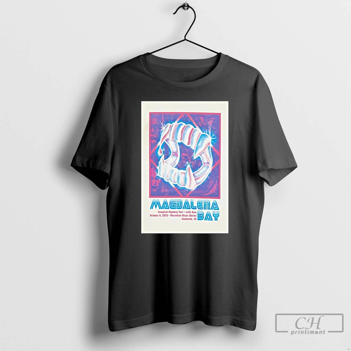 Classic Magdalena Bay Oct 8 2025 Marathon Music Works Nashville Tn Posters T Shirts