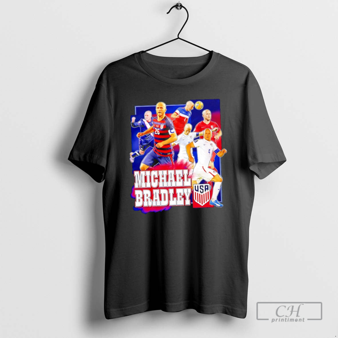 Classic Michael Bradley Farewell Usa Graphic Shirt Sweater