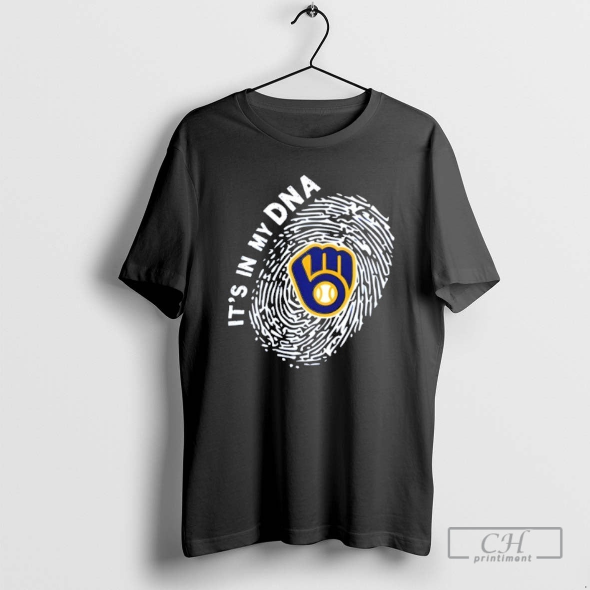 Classic Milwaukee Brewers In My Dna 2025 Mlb Shirt Sweater