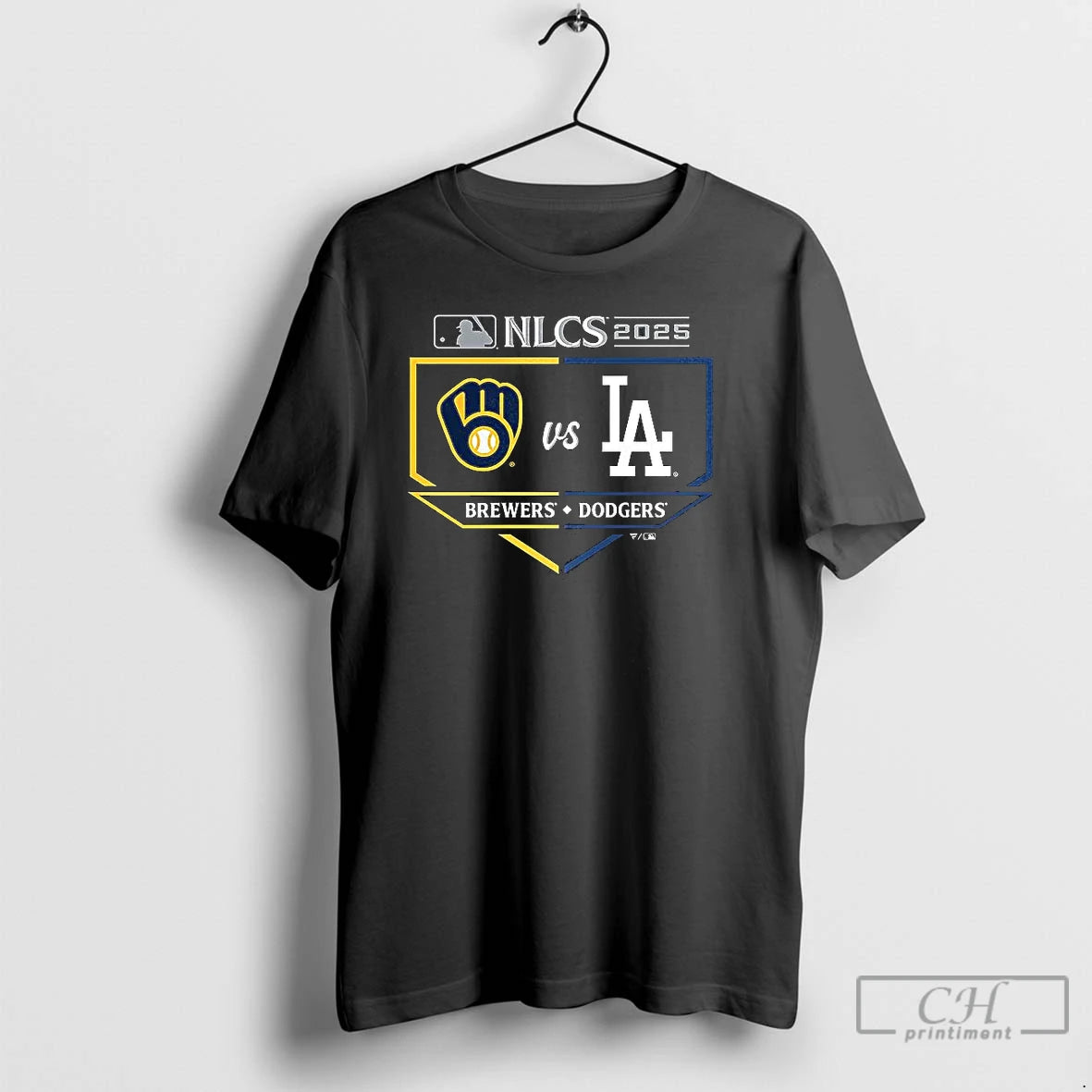 Classic Milwaukee Brewers Vs Los Angeles Dodgers 2025 National League Championship Series T Shirts