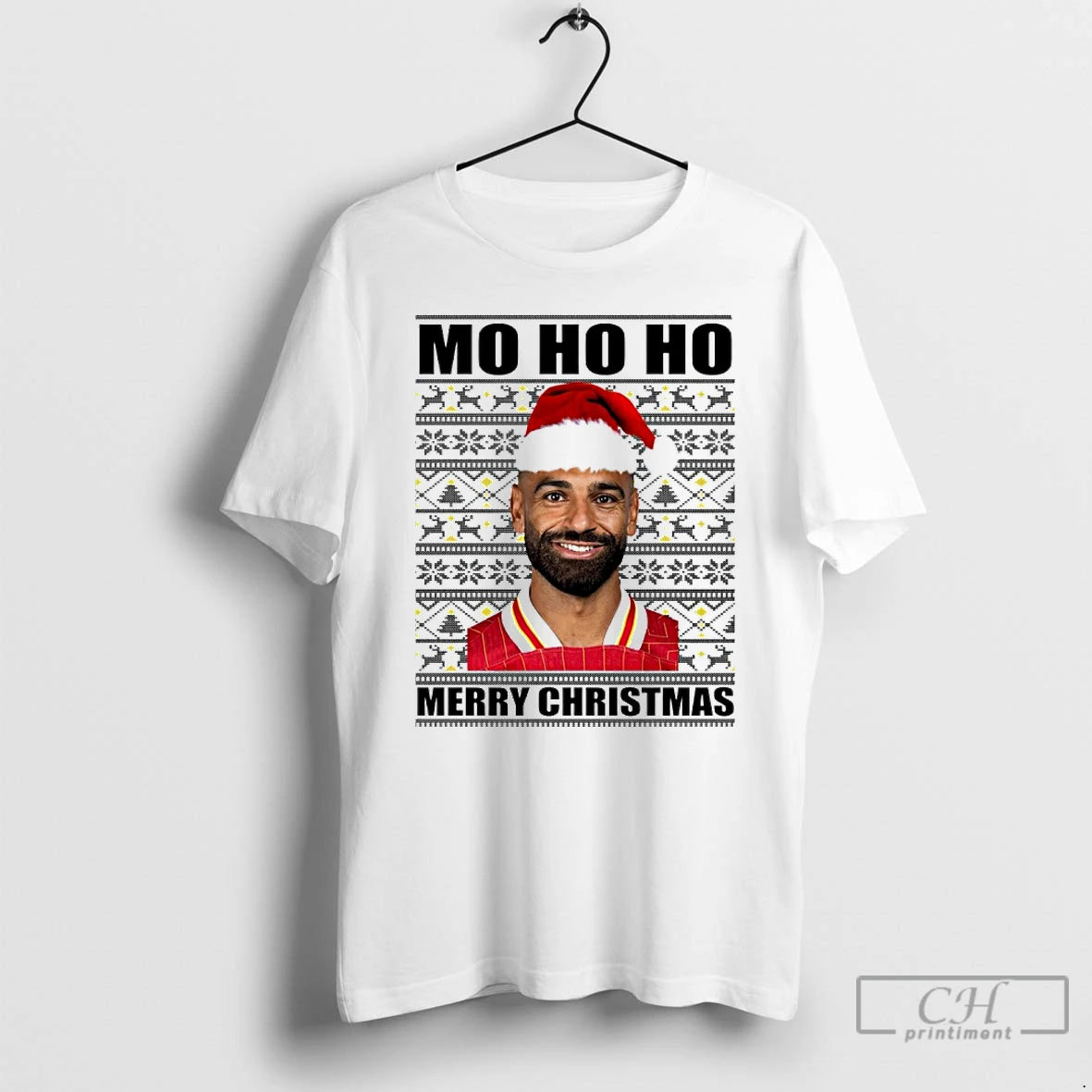 Classic Mohamed Salah Mo Ho Ho Sala Mery Christmas Ugly T Shirts