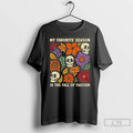 Classic My Favorite Season Is The Fall Of Fascism Skulls Long Sleve T Shirts