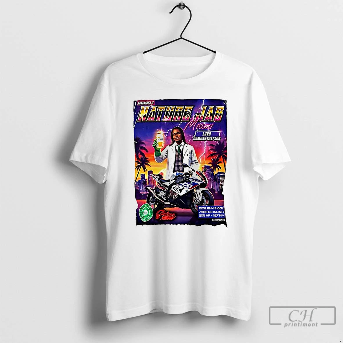 Classic Naturejab Miami Live Demonstration T Shirts