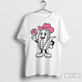 Classic Nebraska Huskers Pink Volleyball Mascot