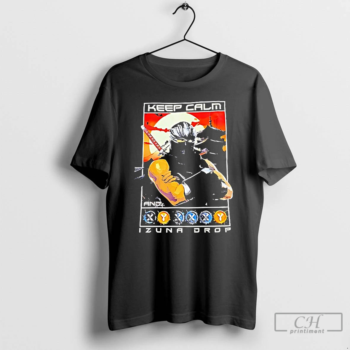 Classic Ninja Gaiden Keep Calm And Izuna Drop T Shirts