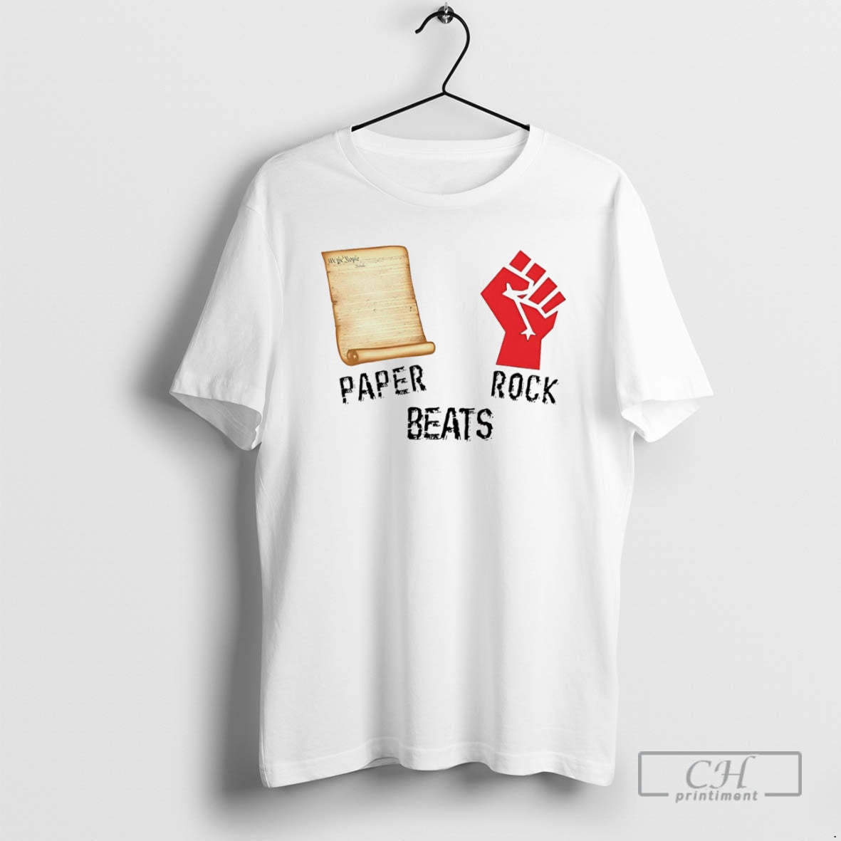 Classic Paper Beats Rock Shirt Sweater