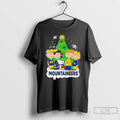 Classic Peanuts West Virginia Mountaineers Under Christmas Tree T Shirts