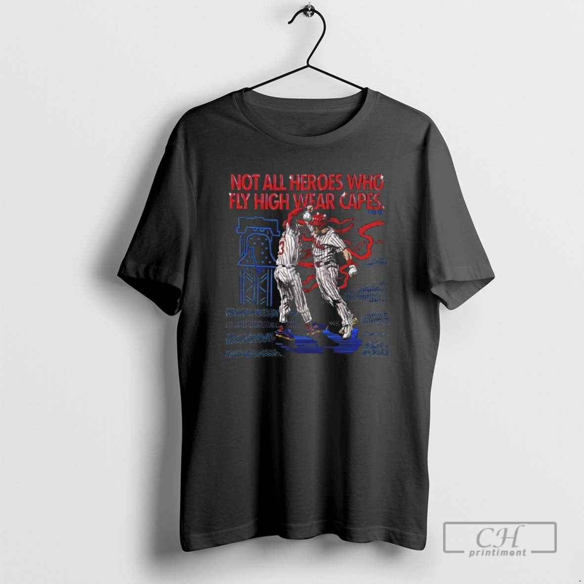 Classic Philadelphia Baseball Not All Heroes Who Fly High Wear Capes Shirt Sweater