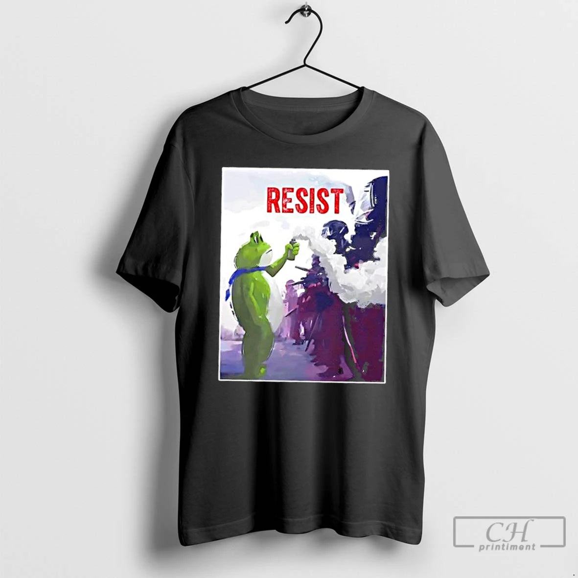 Classic Portland Frog Protest Resist Abolish Ice T Shirts