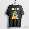 Classic Portland Frog Resist No Kings T Shirts