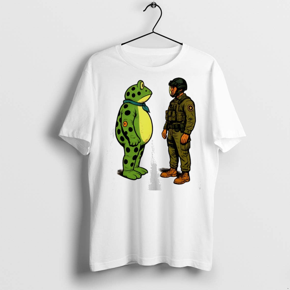 Classic Portland Frog Prevent Fascism T Shirts