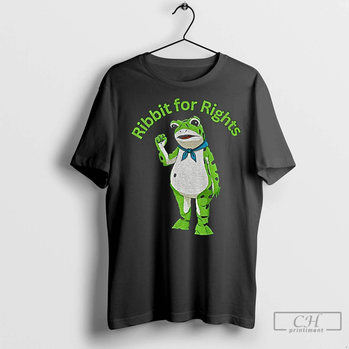 Classic Portland Frog Ribbit For Rights