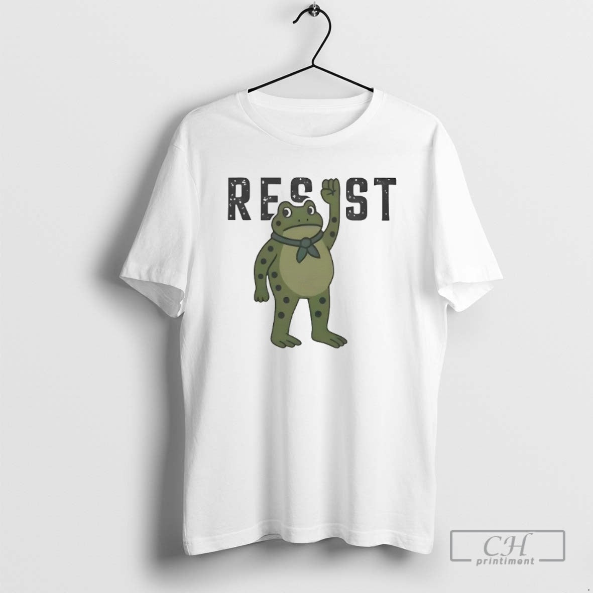 Classic Portland Frog Resist T Shirts