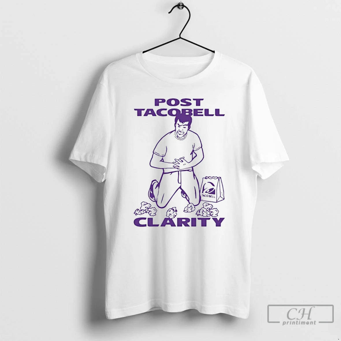 Classic Post Tacobell Clarity T Shirts